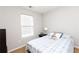 Cozy bedroom with neutral walls, one window, and space for a full-size bed exudes comfort at 176 Darbys Crossing Ct, Hiram, GA 30141