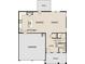 Open-concept first-floor floorplan with a Gathering room, kitchen, dining area, and a garage at 2093 Boxwood Se Cir, Conyers, GA 30094