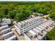 View of modern townhome community with multiple rooftop patios at 1265 Wright Se Ln, Atlanta, GA 30316