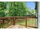 Private balcony with wooded views, offering a tranquil outdoor space at 2674 Skylane Dr, Marietta, GA 30062