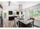 Modern kitchen features stainless steel appliances and granite countertops at 2674 Skylane Dr, Marietta, GA 30062