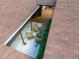 An aerial shot of a patio and outdoor space surrounded by greenery at 2674 Skylane Dr, Marietta, GA 30062