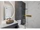 Modern bathroom features a chic sink and luxurious walk-in shower at 292 Highway 279, Fayetteville, GA 30214
