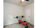 Personal gym featuring weightlifting equipment and a crayon fan at 692 Oakside Pl, Acworth, GA 30102