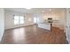 Spacious living area with hardwood floors, recessed lighting, and a modern kitchen at 1312 Cooper Springs Rd, Grayson, GA 30017