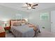Serene bedroom featuring soft lighting, comfortable bedding, and ample space for a restful retreat at 3517 Greenway Dr, Marietta, GA 30008