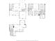 Detailed floorplan showcasing the layout of the home's levels and room dimensions at 4731 Moon Chase Dr, Buford, GA 30519