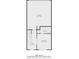 Detailed floor plan showing layout with dimensions of the home at 1117 Larkin Dr, Buford, GA 30518