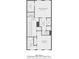Floor plan totaling 1753 sq ft with bedrooms, bathrooms, and walk in closet at 1117 Larkin Dr, Buford, GA 30518