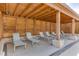 Relaxing poolside lounge area offering comfortable seating and shade from the sun at 1117 Larkin Dr, Buford, GA 30518