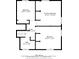 A fourth floor plan showing dimensions of rooms and layout at 1448 Drayton Woods Dr, Tucker, GA 30084