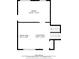 A third floor plan showing dimensions of rooms and layout at 1448 Drayton Woods Dr, Tucker, GA 30084
