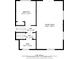 Second floor plan showcases layout with dimensions for rooms at 1448 Drayton Woods Dr, Tucker, GA 30084