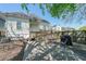 This backyard features a concrete patio and wood fencing at 224 Bass Sw St, Atlanta, GA 30315