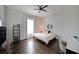 Bedroom with dark wood floors and natural light is a comfortable and inviting space at 224 Bass Sw St, Atlanta, GA 30315