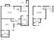 Detailed floor plan showcasing the layout of both floors with measurements and spatial relationships at 234 Pam Sw Ln, Marietta, GA 30064