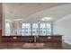 Beautiful kitchen featuring a breakfast bar, hardwood floors, stainless steel appliances, and a view of the city at 20 10Th Nw St # 704, Atlanta, GA 30309