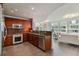 Modern kitchen featuring stainless steel appliances and beautiful cabinetry at 20 10Th Nw St # 704, Atlanta, GA 30309
