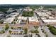 Aerial view of downtown area, showing the bustling commercial district and historic buildings at 988 Gentry Sw Ln, Marietta, GA 30064