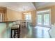 Cozy breakfast nook with a dining table, chairs, and direct access to the outdoor deck, perfect for casual dining at 988 Gentry Sw Ln, Marietta, GA 30064