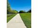 Sidewalk with lines in the middle of a park at 988 Gentry Sw Ln, Marietta, GA 30064