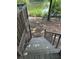 View of the backyard from the back stairs, enhancing the outdoor experience and providing access to the yard at 2914 Landmark Se Dr, Conyers, GA 30094