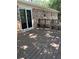 A spacious backyard deck with outdoor seating and a view of the backyard at 2914 Landmark Se Dr, Conyers, GA 30094