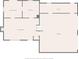 An open-concept floor plan featuring a kitchen, dining room, living room, and garage at 3117 Calumet Nw Cir, Kennesaw, GA 30152
