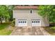 Detached two-car garage with an extra wide driveway at 3117 Calumet Nw Cir, Kennesaw, GA 30152