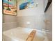 This bathroom has a bathtub with chrome fixtures at 400 W Peachtree Nw St # 3801, Atlanta, GA 30308