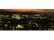 Gorgeous night view of the surrounding city and neighborhood at 400 W Peachtree Nw St # 3801, Atlanta, GA 30308