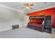 Spacious room with a bunk bed offering a great place for guests to unwind at 110 Hawks Bnd, Canton, GA 30115