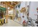 Organized workshop with wall-mounted tools and plenty of storage solutions at 110 Hawks Bnd, Canton, GA 30115