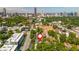 Aerial view of the property with city skyline and a pin marking the location at 625 Kennesaw Ave, Atlanta, GA 30308