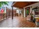 Expansive wooden deck with covered and open areas, ideal for outdoor activities and gatherings at 625 Kennesaw Ave, Atlanta, GA 30308