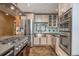 Well-equipped kitchen featuring stainless steel appliances and a large island with a cooktop at 625 Kennesaw Ave, Atlanta, GA 30308
