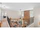 Open concept floorplan with view of the updated kitchen, living, and dining area at 6250 Vista Crossing Way, Cumming, GA 30028