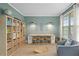 Spacious playroom featuring a playful design, custom desk, and ample storage at 6250 Vista Crossing Way, Cumming, GA 30028