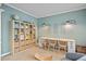 Bright playroom featuring a playful design, custom desk, and ample storage at 6250 Vista Crossing Way, Cumming, GA 30028