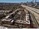 Expansive aerial view of a community featuring a pool, ample parking, and walkable streets at 791 Wylie Se St # 912, Atlanta, GA 30316