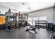 Fully-equipped community gym featuring various weight training machines and accessories at 791 Wylie Se St # 912, Atlanta, GA 30316