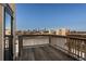 Relaxing rooftop deck with wooden floors and a fantastic skyline view at 791 Wylie Se St # 912, Atlanta, GA 30316