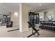 Weight training area and mirrored wall in gym at 2425 Peachtree Rd # 508, Atlanta, GA 30305