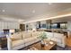 Cozy resident lounge with sectional sofa and decorative lighting at 2425 Peachtree Rd # 508, Atlanta, GA 30305