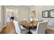Open dining room with hardwood floors and comfortable seating at 509 Ponce De Leon Pl, Decatur, GA 30030