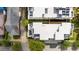 Aerial view showcases the property's layout, decks, and neighborhood at 520 Wabash Ne Ave # B, Atlanta, GA 30312