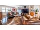Stylish living room with hardwood floors, modern decor, and cozy seating, offering a comfortable and chic living space at 2469 Elizabeth Ann Ne Ln, Atlanta, GA 30324