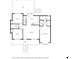 Detailed floor plan layout featuring bedrooms, kitchen, and living room at 1094 Plantation Ct, Villa Rica, GA 30180