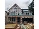 Under construction two story home with visible framing, and construction materials on the front yard at 2471 Reed Se St, Smyrna, GA 30080