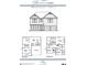 Detailed floor plan showcasing the layout of this Rockhaven home in the Hillbrooke Preserve community at 115 Maplewood Ln, Conyers, GA 30094